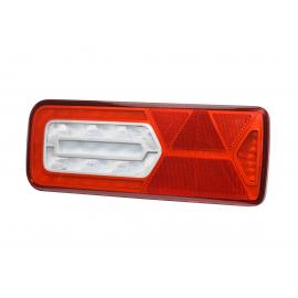 Rear lamp LED Left 12V, additional conns, triangle